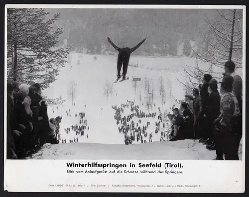 Winterhilfsspringen in Seefeld (Tirol) - Pressefoto Aktueller Bilderdienst Serie 1337 bS - Bild 7