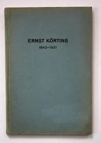 Dr. Ing. e. h. Ernst Körting. Gesammelte Schriften.
