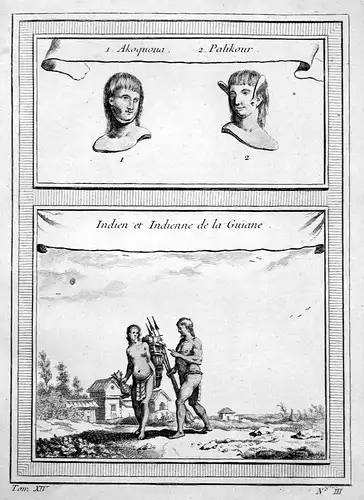 Akoquoua / Palikour - Indien et Indienne de la Guiane - French Guiana South America Indians Indianer indigenou