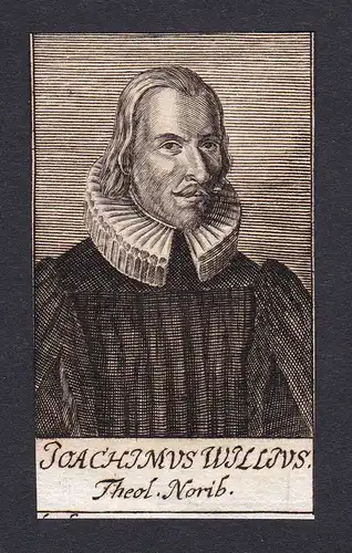 Joachimus Willius / Joachimus Willius / theologian Theologe Nürnberg
