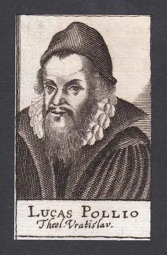 Lucas Pollio / Lucas Pollio / theologian Theologe Breslau Polen