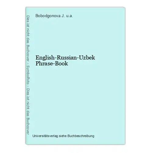 English-Russian-Uzbek Phrase-Book