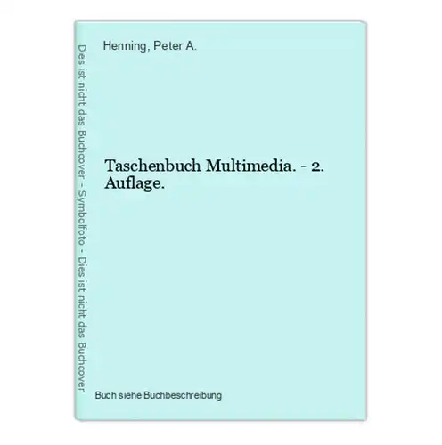 Taschenbuch Multimedia. - 2. Auflage.