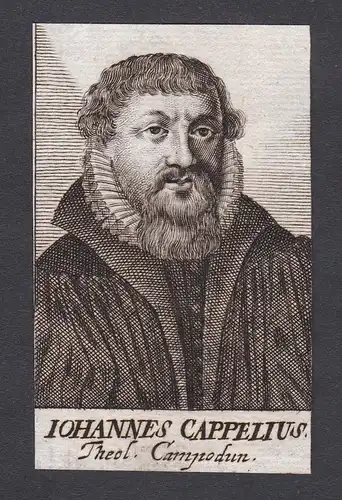 Iohannes Cappelius / Johannes Cappelius / theologian Theologe rector Rektor Amberg