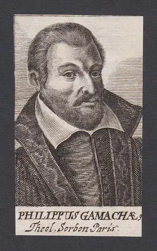 Philippus Gamachae. / Philippe de Gamaches / theologian Theologe Paris