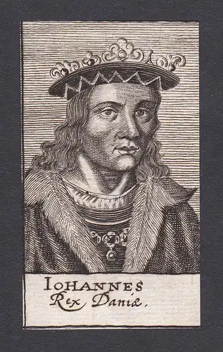 Iohannes / Johann I. / king König Dänemark Norwegen Schweden