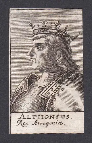 Alphonsus / Alfons V. / king König Neapel Aragon Sizilien