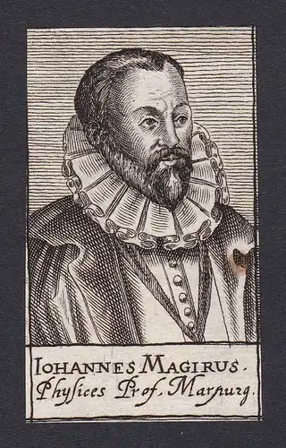 Iohannes Magirus / Johannes Magirus / theologian Theologe Marburg