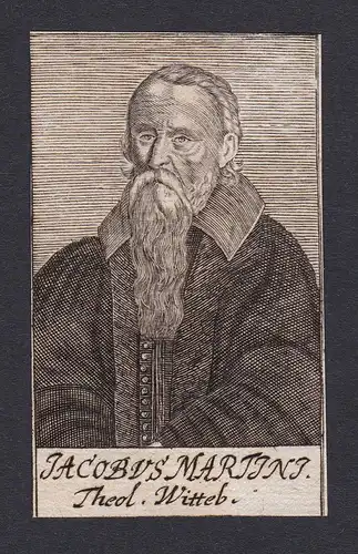 Jacobus Martini / Jakob Martini / theologian Theologe Wittenberg