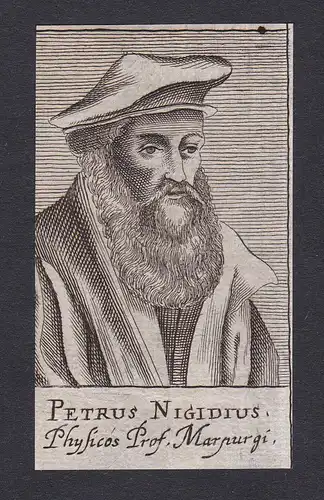 Petrus Nigidius / Peter Nigidius / philosopher Philosoph Marburg