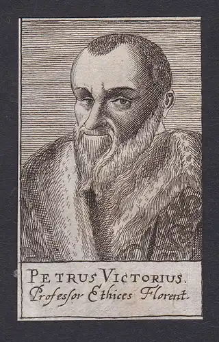 Petrus Victorius / Piero Vettori / philosopher Philosoph Florenz