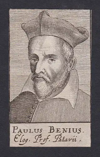 Paulus Benius / Paolo Beni / philologist Philologe Padua