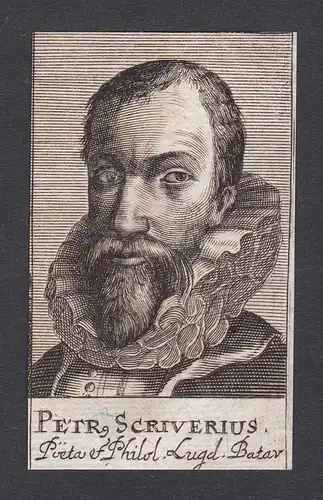 Petr. Scriverius / Petrus Scriverius / historian Historiker Leiden