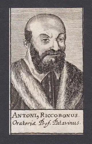 Antoni Riccobonus / Antonius Riccobonus / professor Padova
