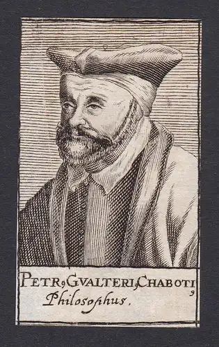 Petr Gualteri Chaboti / Peter Walter Chabot / philosopher Philosoph France