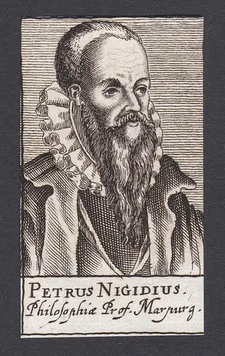 Petrus Nigidius / Petrus Nigidius / philosopher professor Philisoph Professor Marburg