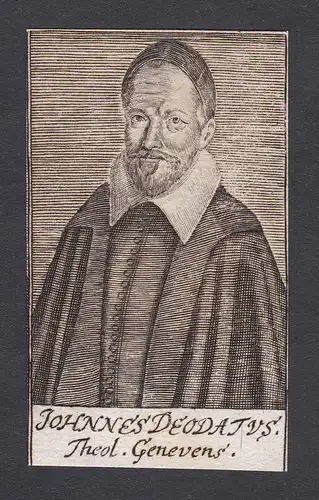 Johannes Deodatus / Johannes Deodatus Deodat / theologian Theologe Genf