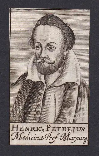 Henric Petrejus / Henric Petrejus / physician Arzt Mediziner Doktor Marburg