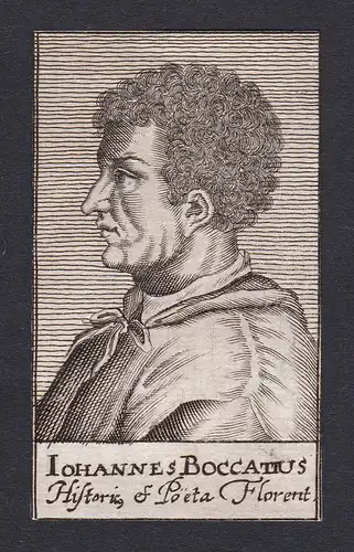 Iohannes Boccatius / Johannes Bock Hans Bock / poet diplomat educator Firenze