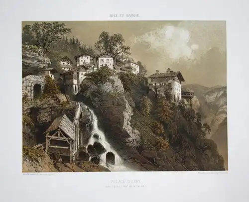 Village d'Hery / pres Ugines (Dep. de la Savoie) / Nice et Savoie