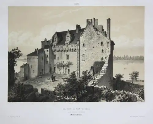 Chateau de Montsoreau / Arrond. Saumur / Maine et Loire / Anjou