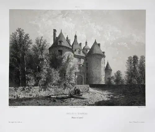 Chateau de Beaupreau / Maine et Loire / Anjou