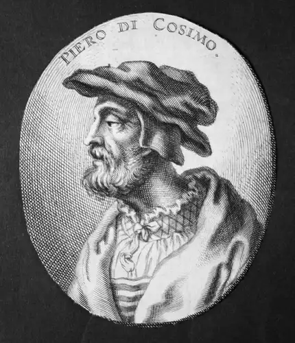 Piero di Cosimo - Piero di Cosimo Italien Italia Zeichnung draftsman Maler painter Kupferstich etching Portrai