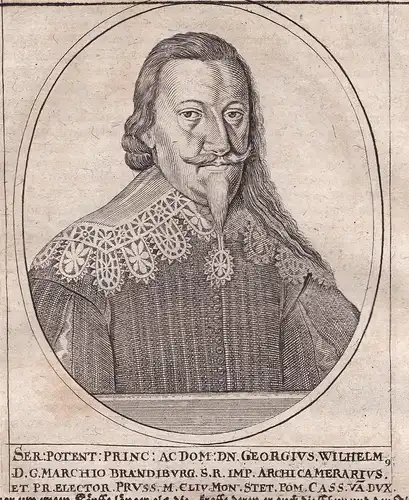 Georgius Wilhelm - Georg Wilhelm Brandenburg Portrait