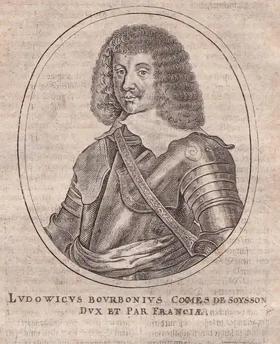 Ludowicus Bourbonius - Louis de Bourbon de Soissons Portrait