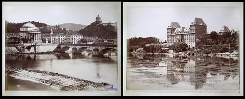 Torino - Ponte sul Po / Torino - Il Valentino / Italia / Italien / Turin