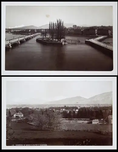 Panorama de Geneve vu du Petit Saconnex