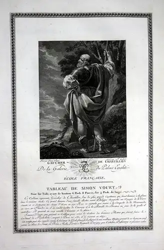 Gaucher de Chastillon - Gaucher de Chatillon Portrait gravure Kupferstich