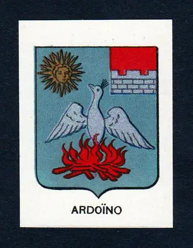 Ardoino - Ardoino Wappen Adel coat of arms heraldry Lithographie  blason