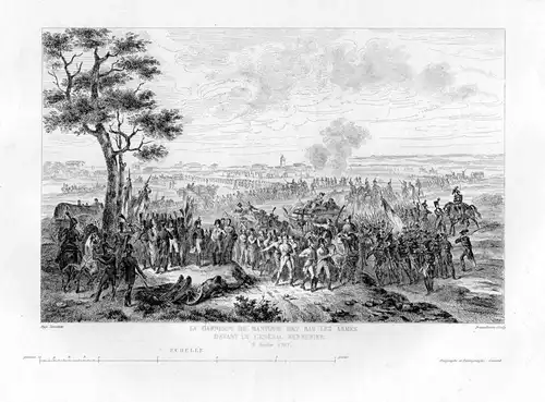 La Garnison de Mantoue met bas les armes devant le General Serrurier 2 Fevrier 1797 - Siege of Mantua Lombardi