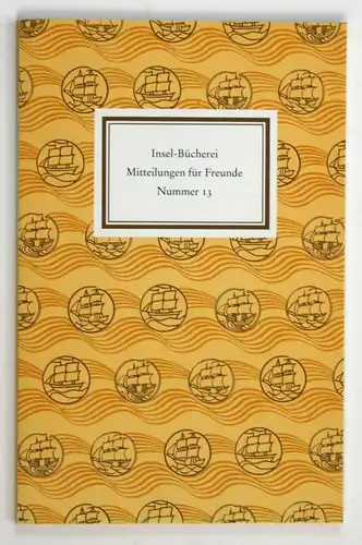 Insel-Bücherei - Mitteilungen für Freunde - Nummer 13 - März 1996