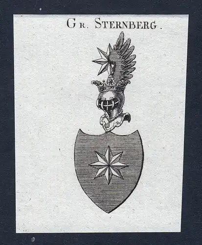 Gr. Sternberg - Sternberg Böhmen Wappen Adel coat of arms heraldry Heraldik