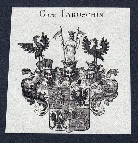 Gr. v. Iaroschin - Iaroschin Jeroschin Wappen Adel coat of arms heraldry Heraldik