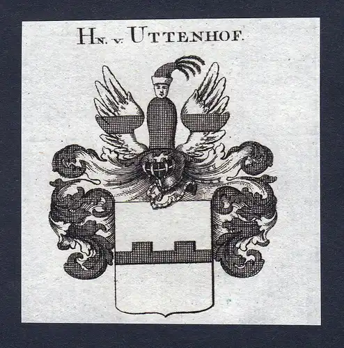 Hn. v. Uttenhof - Uttenhof Uttenhofen Franken Wappen Adel coat of arms heraldry Heraldik