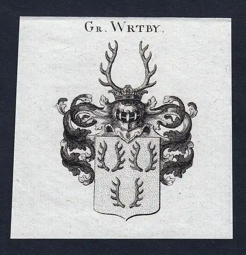 Gr. Wrtby - Wrtby Vrtba Böhmen Wappen Adel coat of arms heraldry Heraldik