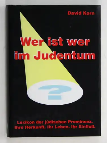 Wer ist wer im Judentum? - Lexikon der jüdischen Prominenz