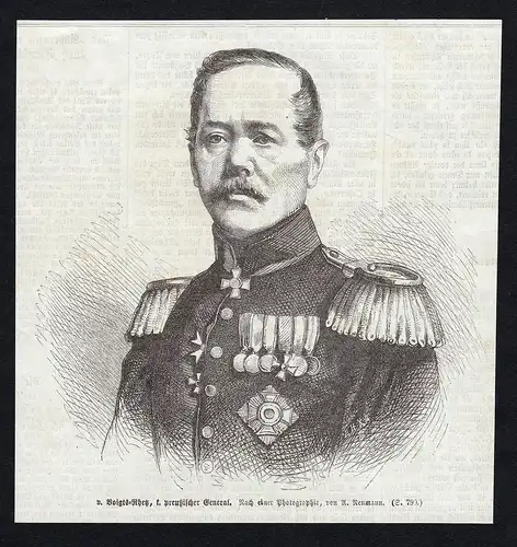 V. Voigts-Rhetz, k. preußischer General.