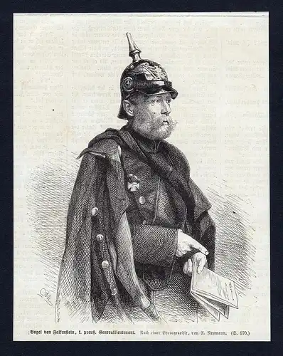 Vogel von Falkenstein, k. preuß. Generallieutenant.