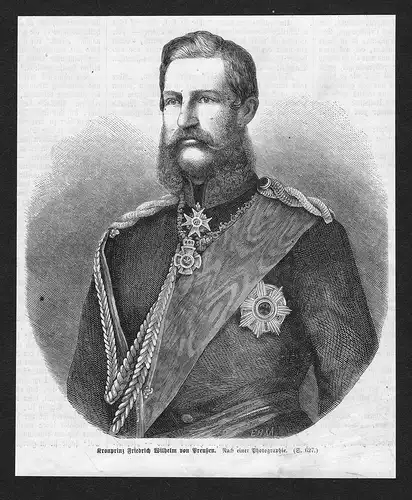 Kronprinz Friedrich Wilhelm von Preußen.