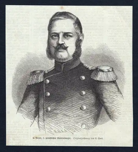 V. Beyer, k. preußischen Generalmajor.