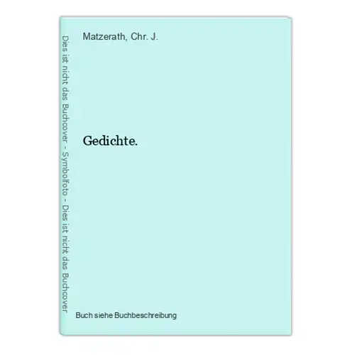 Gedichte.