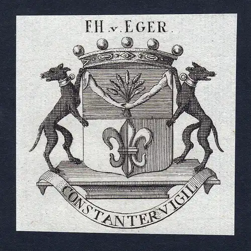 F.H. v. Linden - Linden Wappen Adel coat of arms heraldry Heraldik