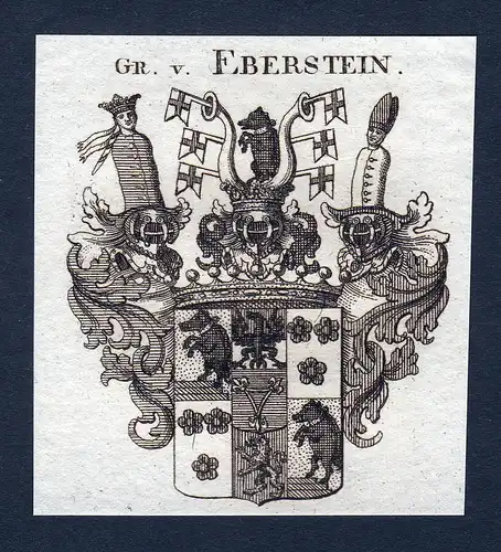 Gr. v. Eberstein - Eberstein Franken Wappen Adel coat of arms heraldry Heraldik