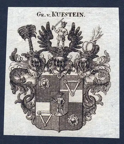 Gr. v. Kufstein - Kufstein Österreich Wappen Adel coat of arms heraldry Heraldik