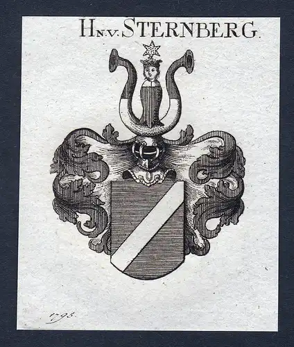 Hn. v. Sternberg - Sternberg Franken Wappen Adel coat of arms heraldry Heraldik