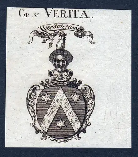 Gr. v. Verita - Verita Wappen Adel coat of arms heraldry Heraldik